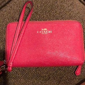 Coach wristlet
